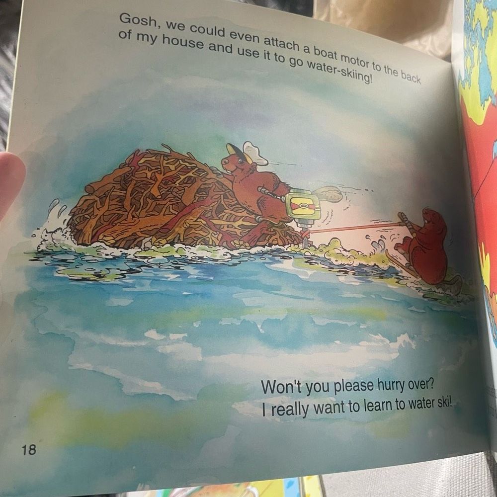 New Vintage World of Animals Buddy the Beaver Paperback written by John Storms - Picture 8 of 8